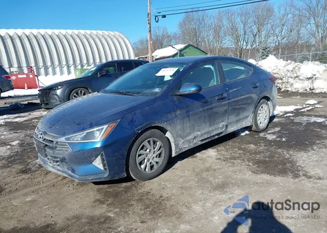 2019 Hyundai Elantra Se from USA, damaged, VIN 5NPD74LF8KH456760